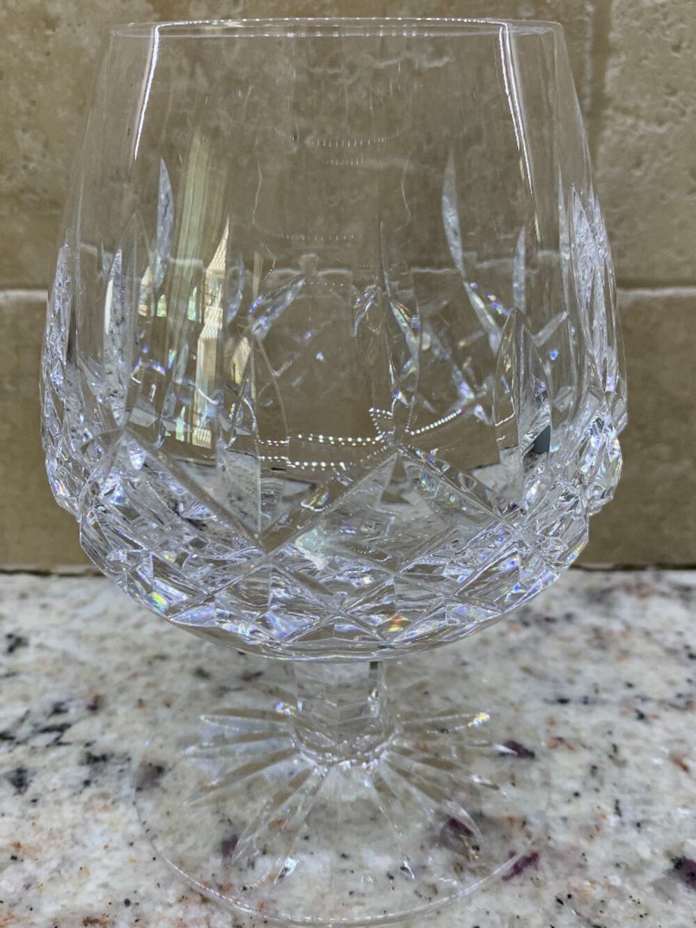 Waterford Crystal Brandy Glass 5" tall